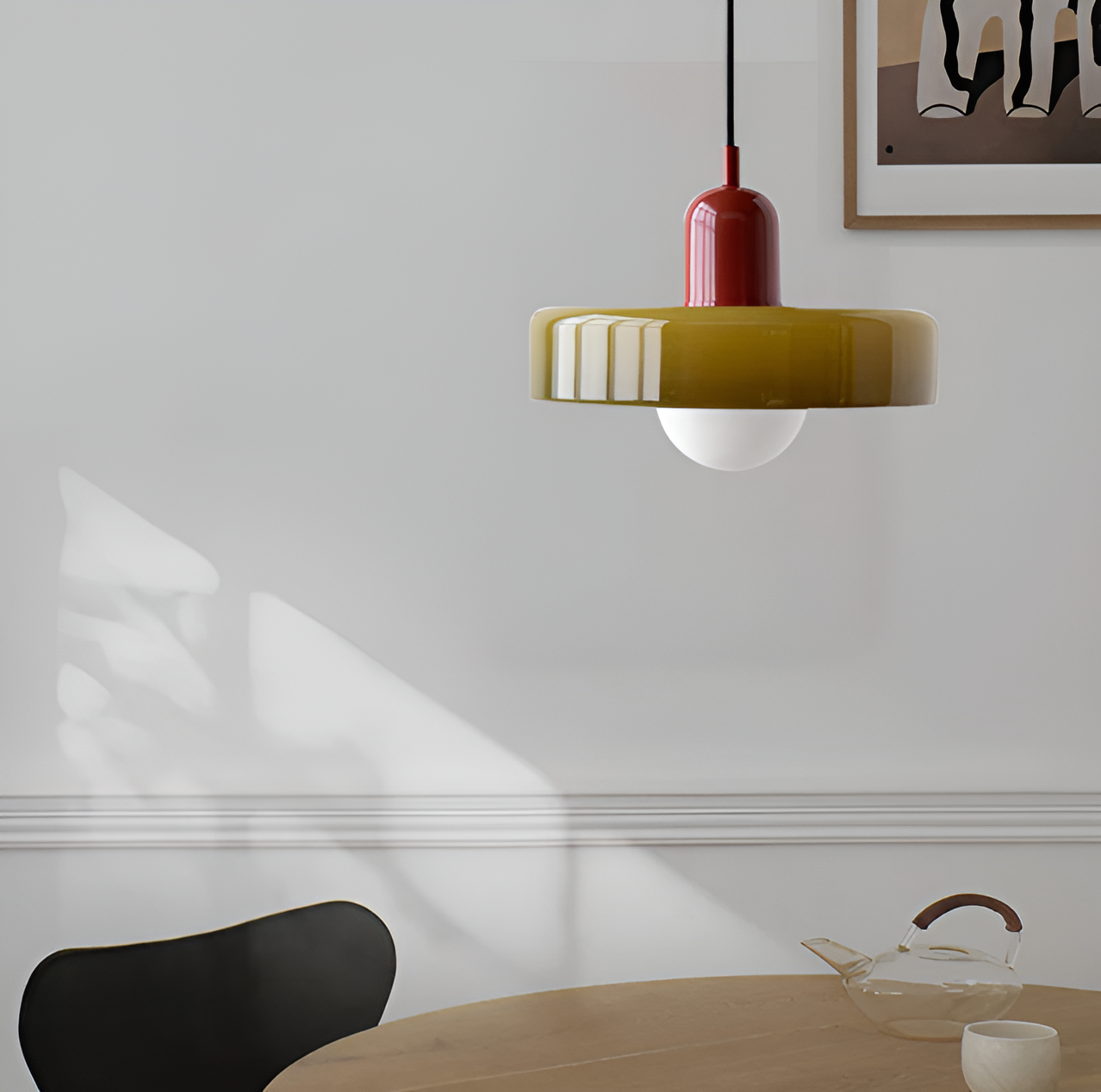 ChicChandelier – Verstelbare en Kleurrijke Hanglamp van Glas