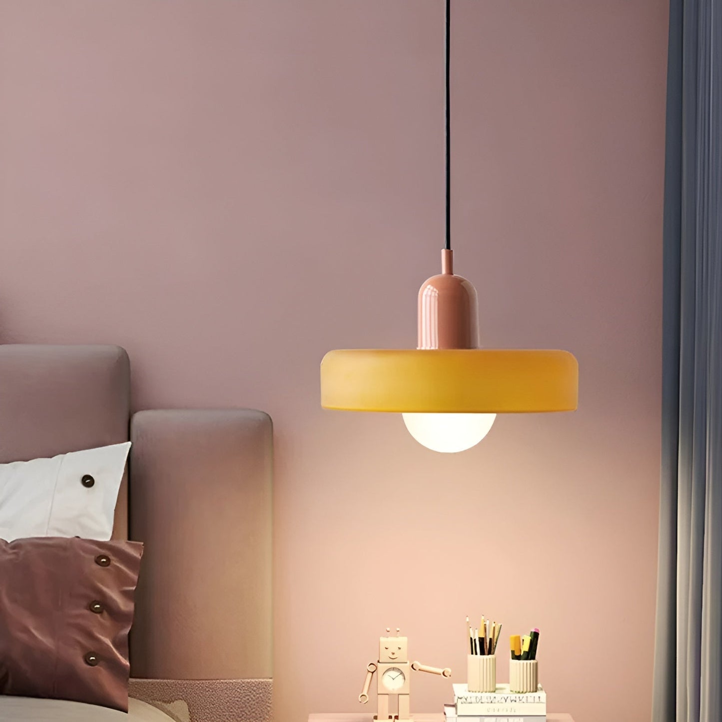 ChicChandelier – Verstelbare en Kleurrijke Hanglamp van Glas