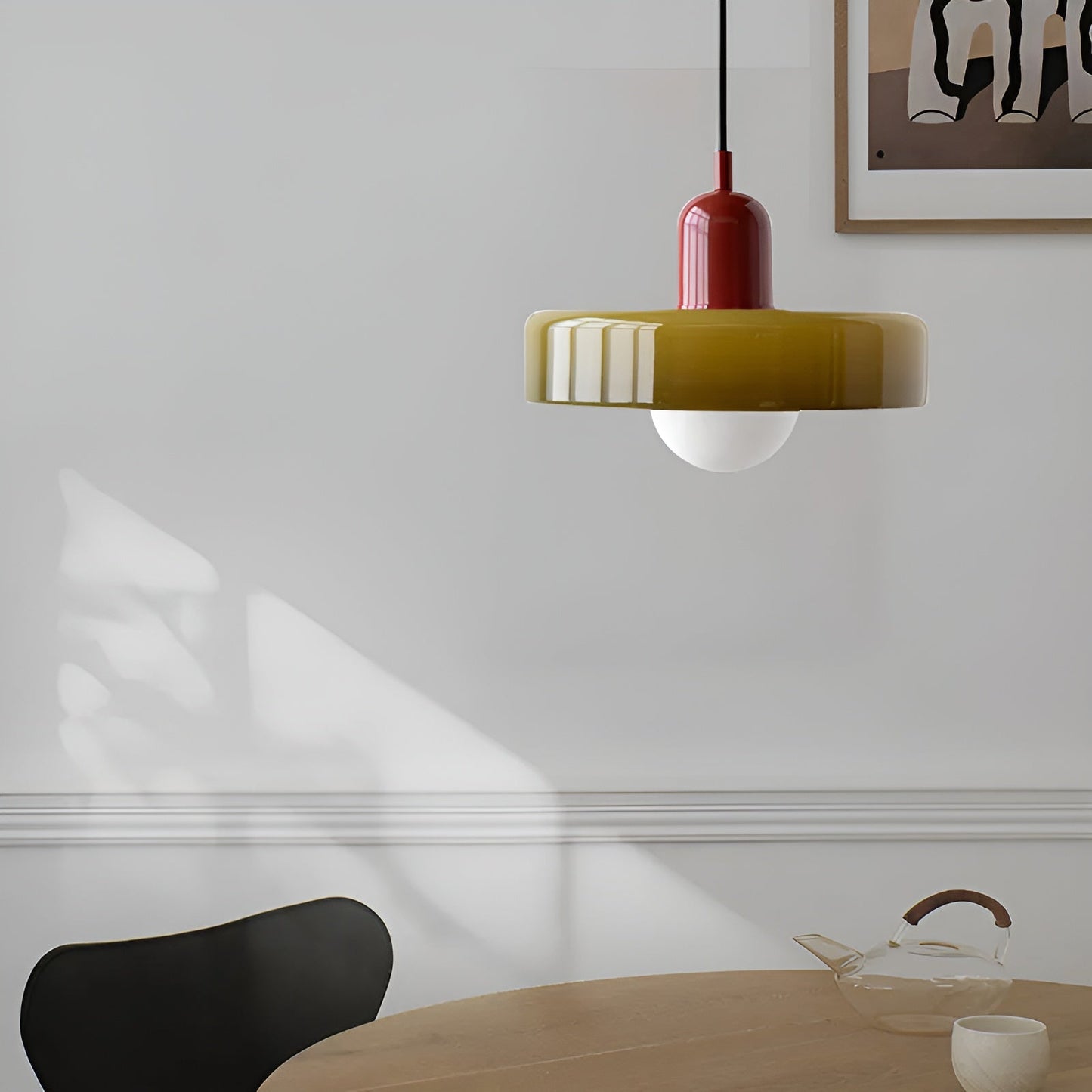 ChicChandelier – Verstelbare en Kleurrijke Hanglamp van Glas