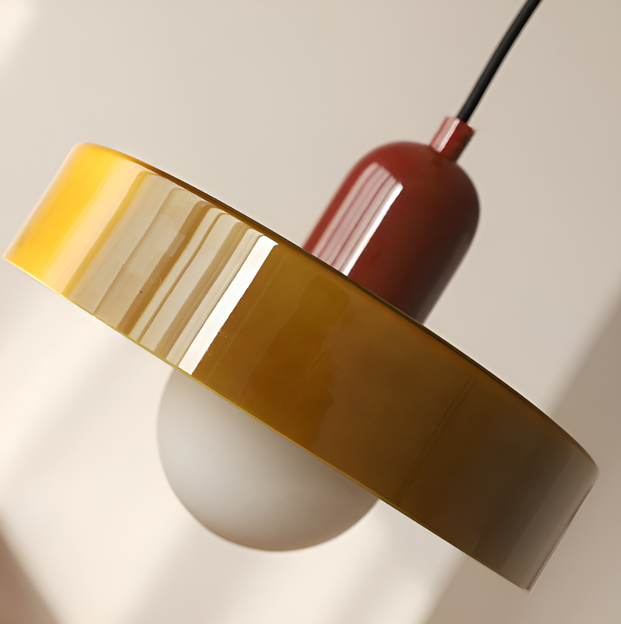 ChicChandelier – Verstelbare en Kleurrijke Hanglamp van Glas