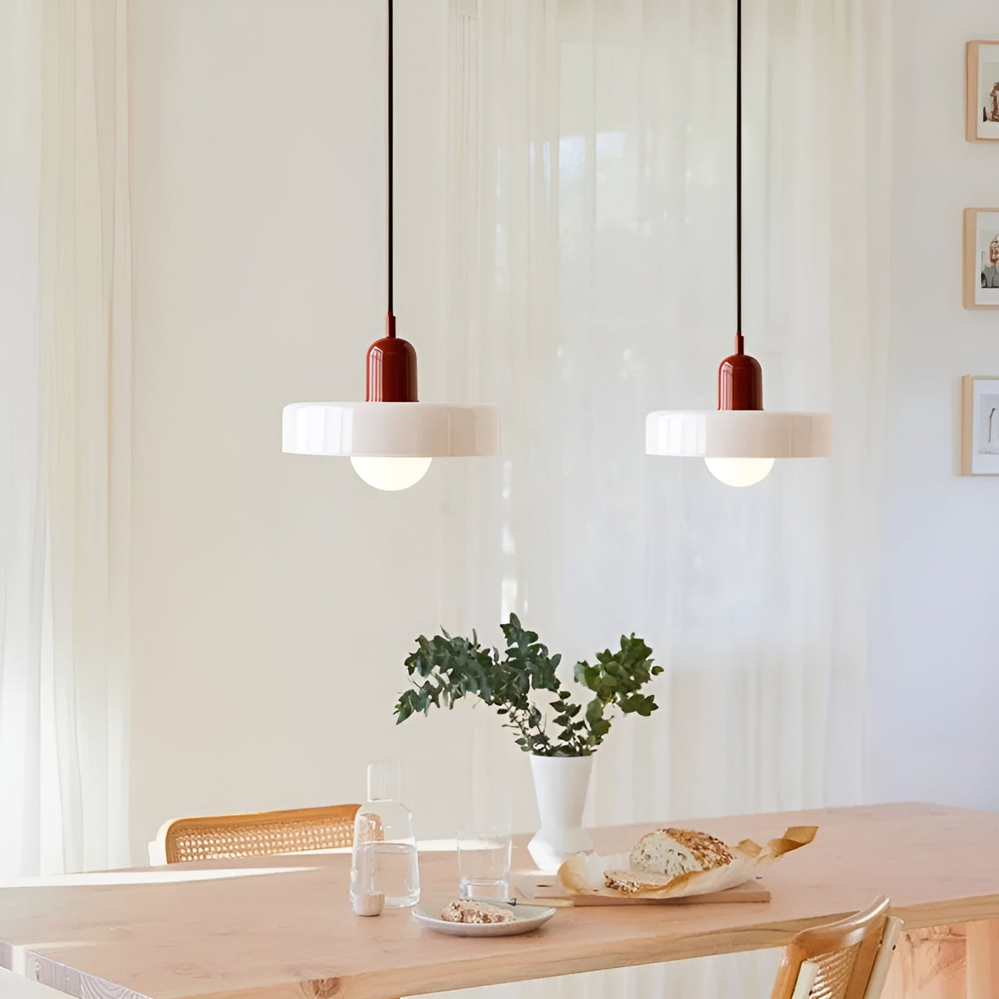 ChicChandelier – Verstelbare en Kleurrijke Hanglamp van Glas