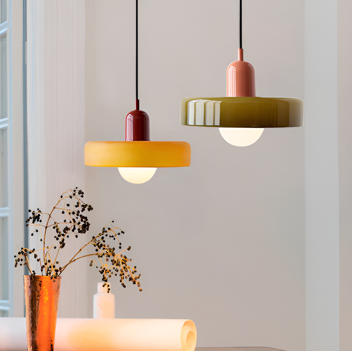ChicChandelier – Verstelbare en Kleurrijke Hanglamp van Glas