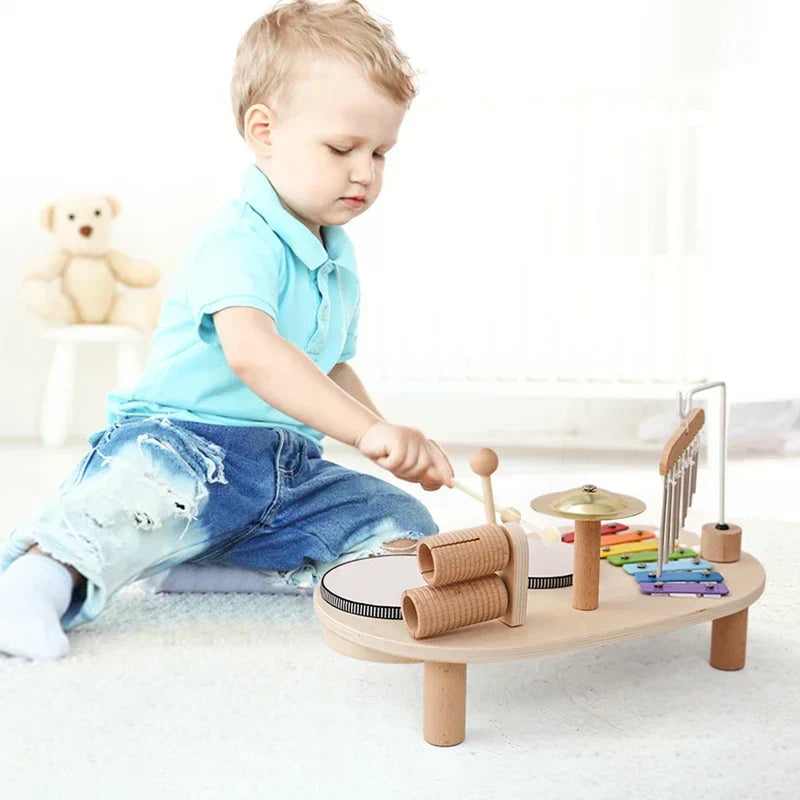 Creatief Houten Muziekspeelgoed – MelodyMaker
