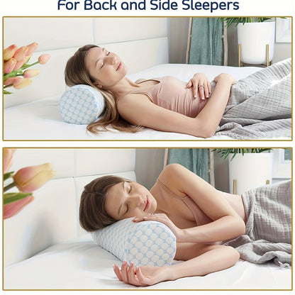 CoolNap – Ergonomisch Nekrolkussen van Memory Foam met Wasbare Hoes