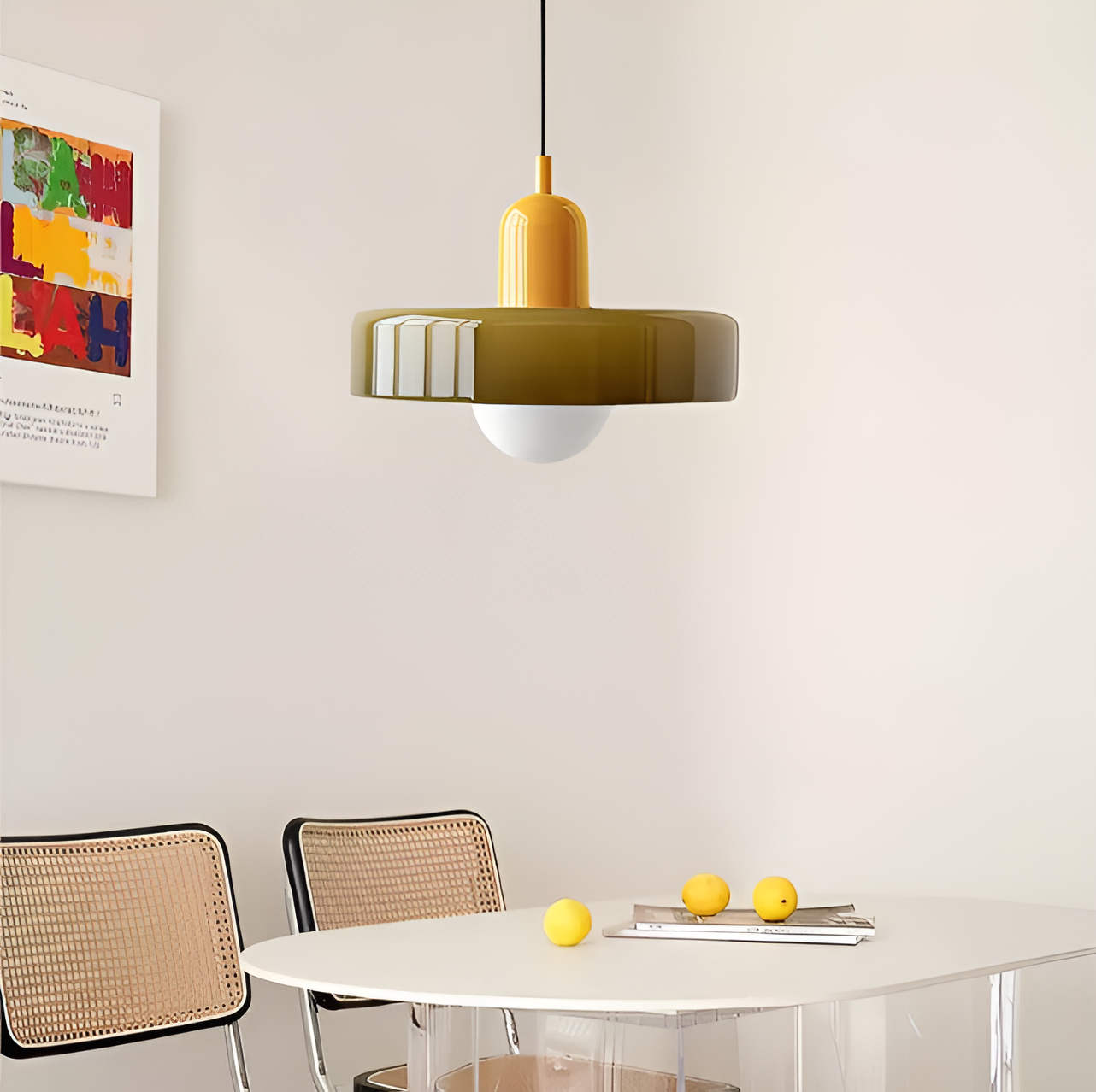 ChicChandelier – Verstelbare en Kleurrijke Hanglamp van Glas