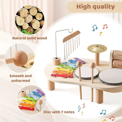 Creatief Houten Muziekspeelgoed – MelodyMaker