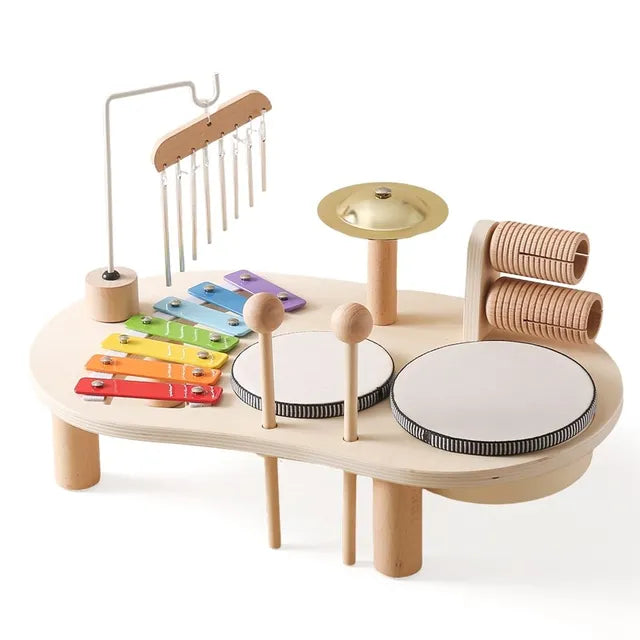 Creatief Houten Muziekspeelgoed – MelodyMaker